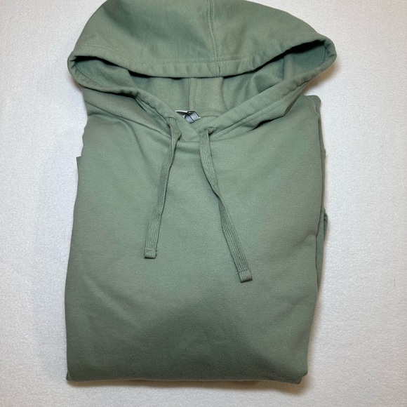 Ava & Viv Plus 1X Sage Green Hoodie 🌿 Front Pocket • Super Soft Cotton Blend - Picture 4 of 5